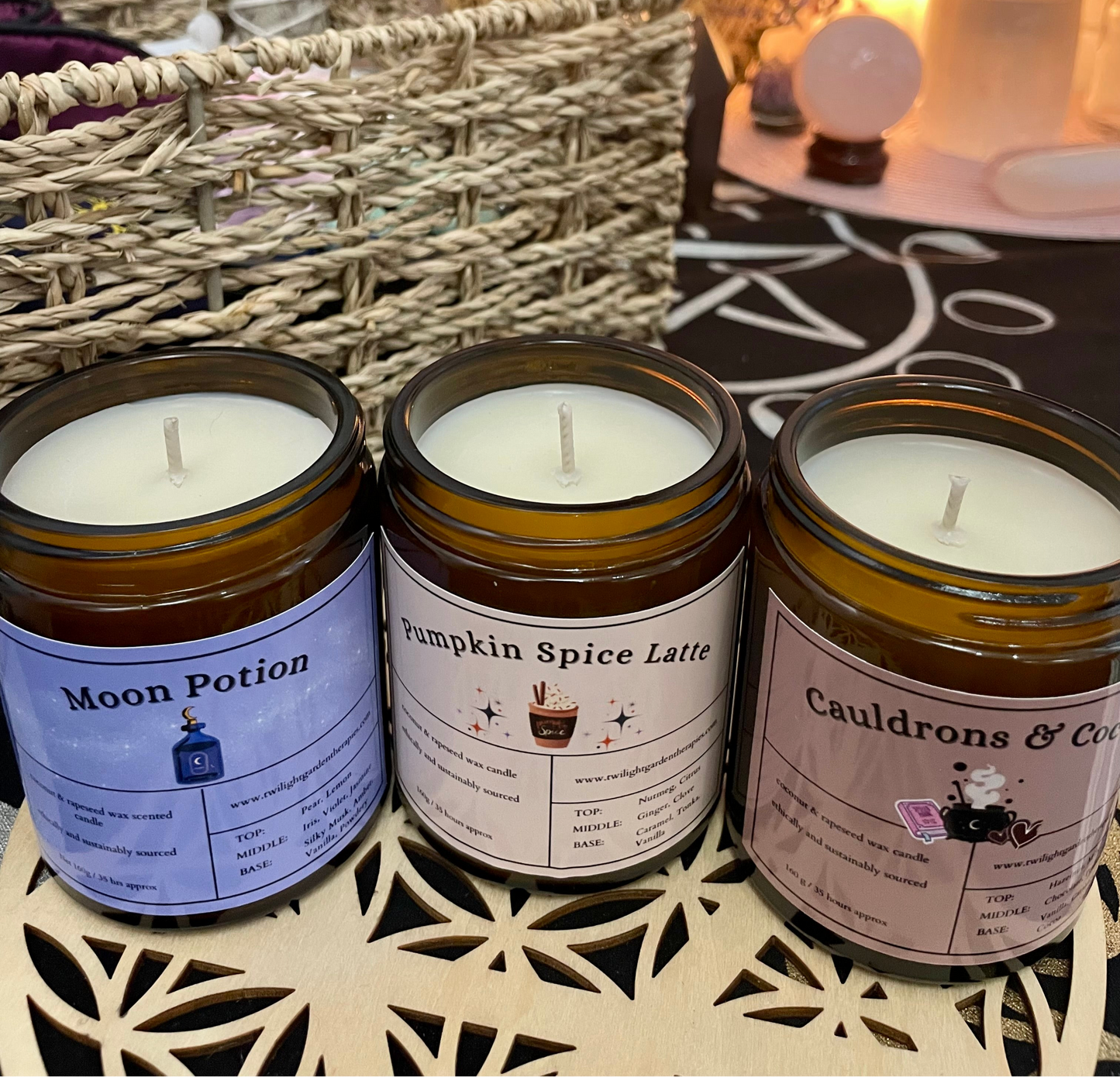 Pre-Order! Artisan Apothecary Jar Candle ‘Moon Potion’
