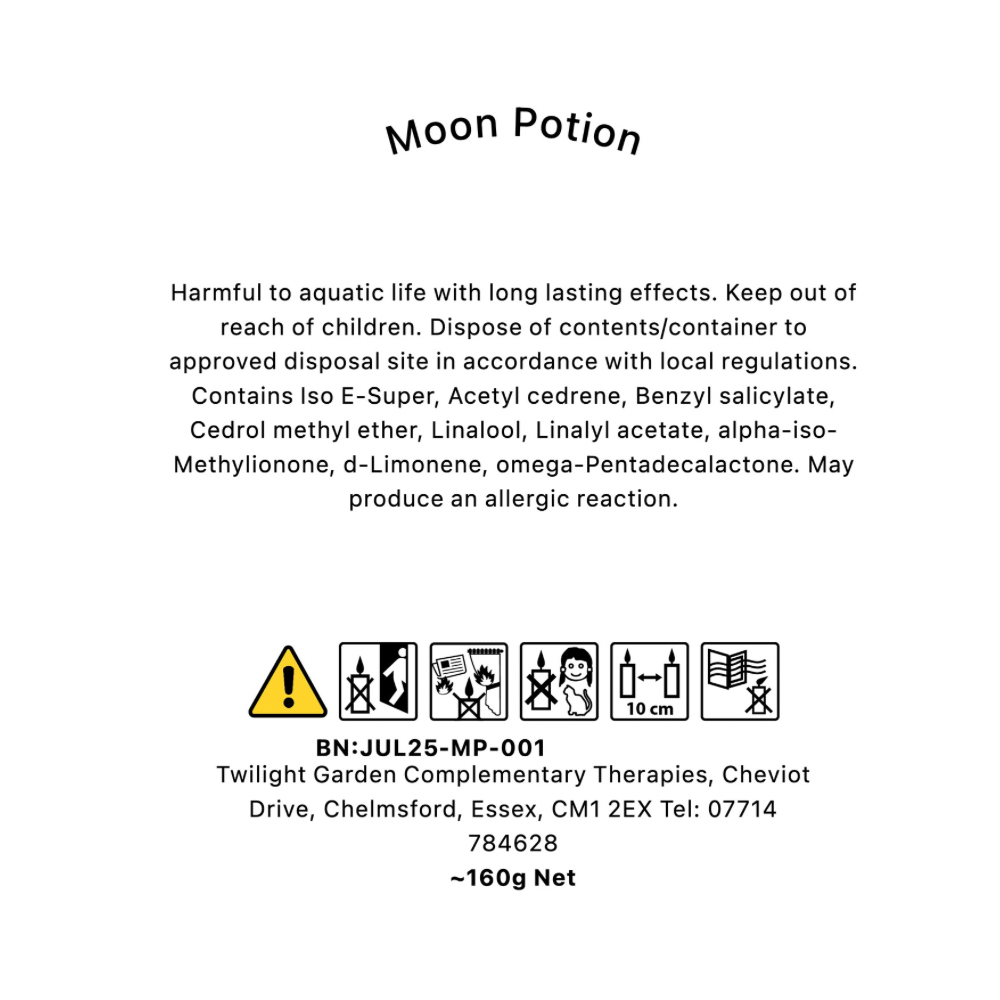Pre-Order! Artisan Apothecary Jar Candle ‘Moon Potion’
