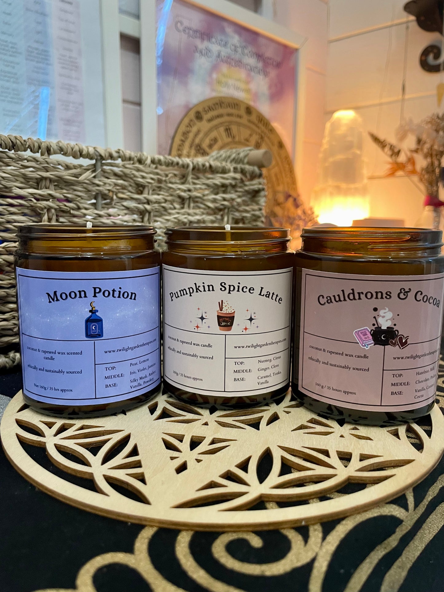 Pre-Order! Artisan Apothecary Jar Candle ‘Moon Potion’