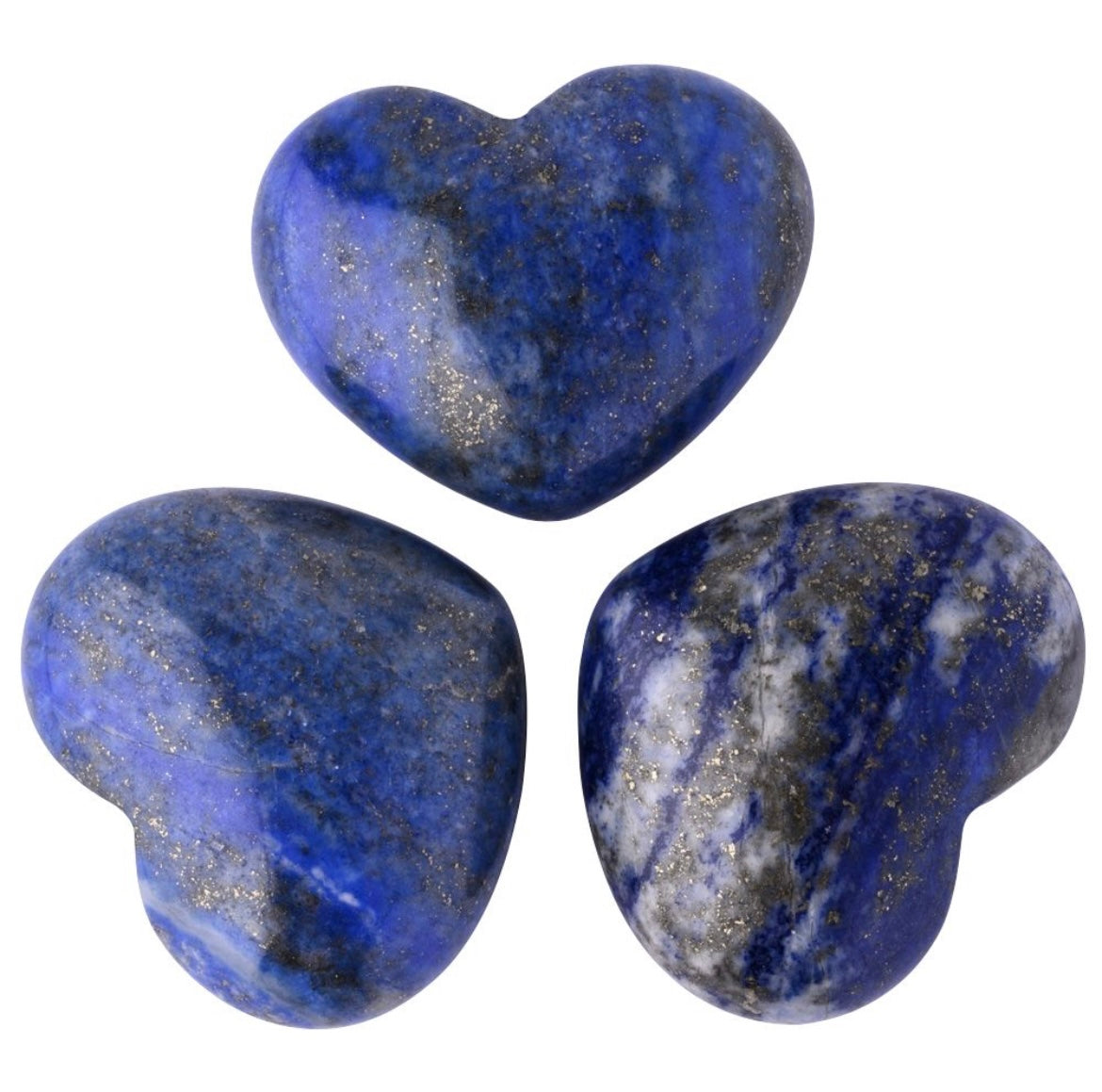 Lapis Lazuli Mini Heart Carving 25mm x 30mm