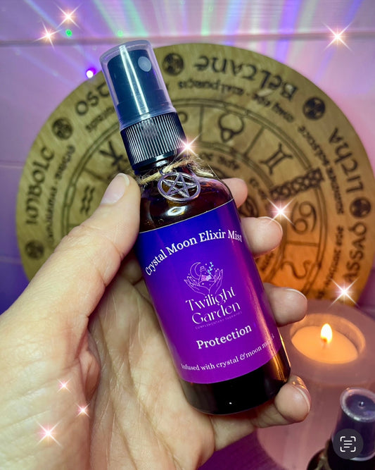 Crystal Tincture & Aromatherapy Aura Mist - 'Protection'
