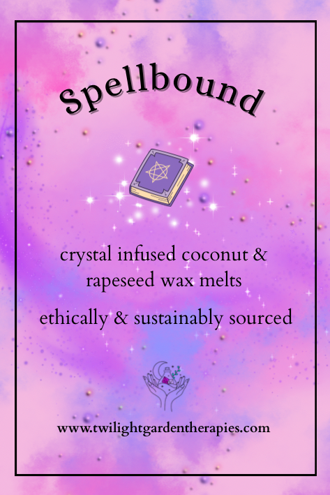 Pre-Order! Wax Melts Snap Bar - Infused with Rose Quartz Crystal Chips - ‘Spellbound’