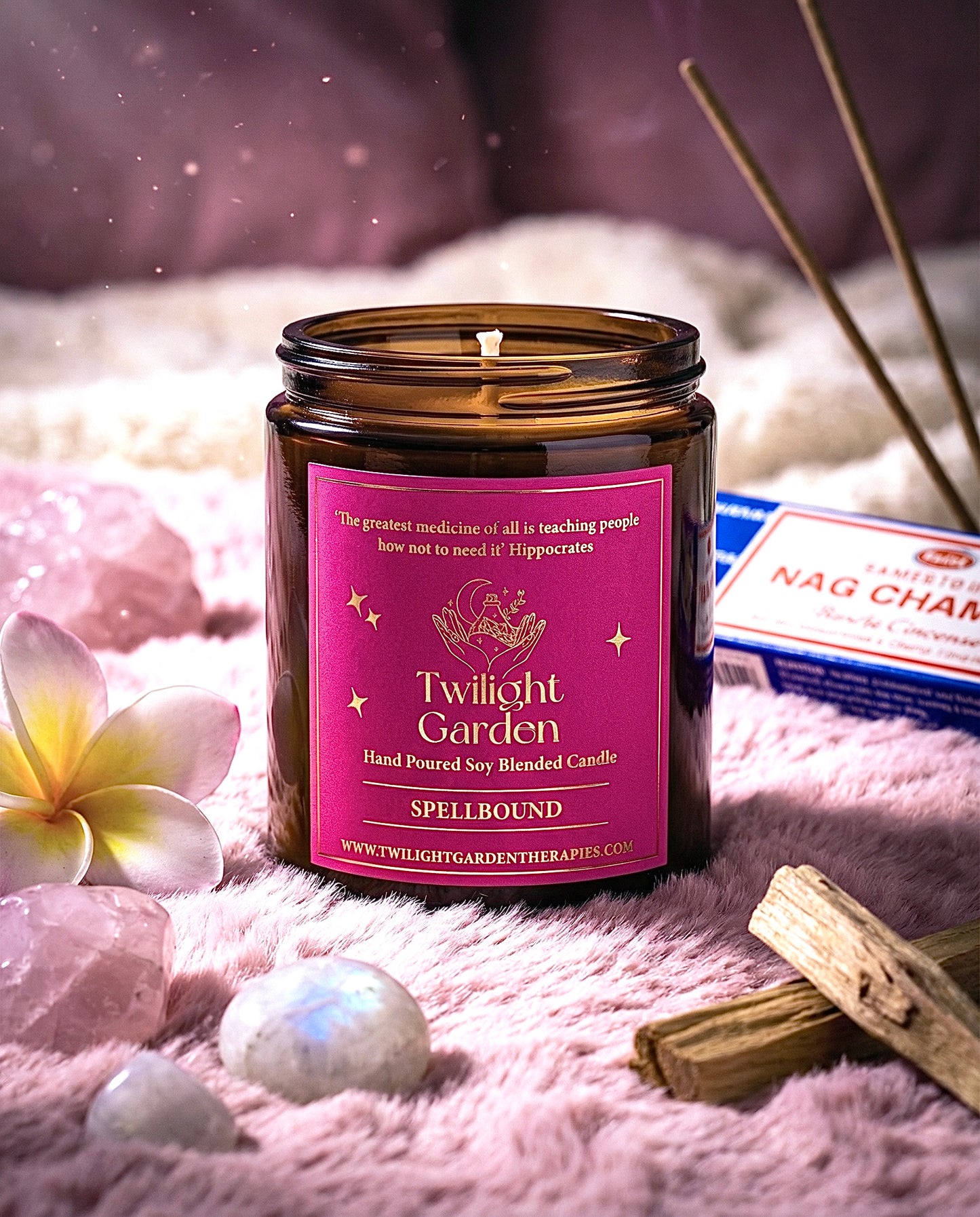 Hippocrates Collection 💫 ‘ Spellbound ‘ Scented Soy Blend Candle