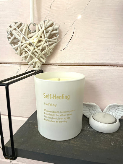 Calming & Uplifting Essential Oil Coconut & Rapeseed Candle