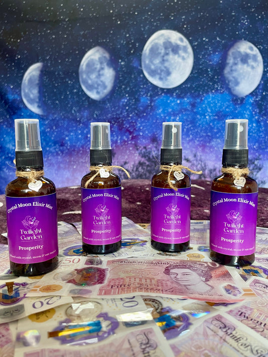 Crystal Tincture & Aromatherapy Aura Mist - ‘Prosperity’