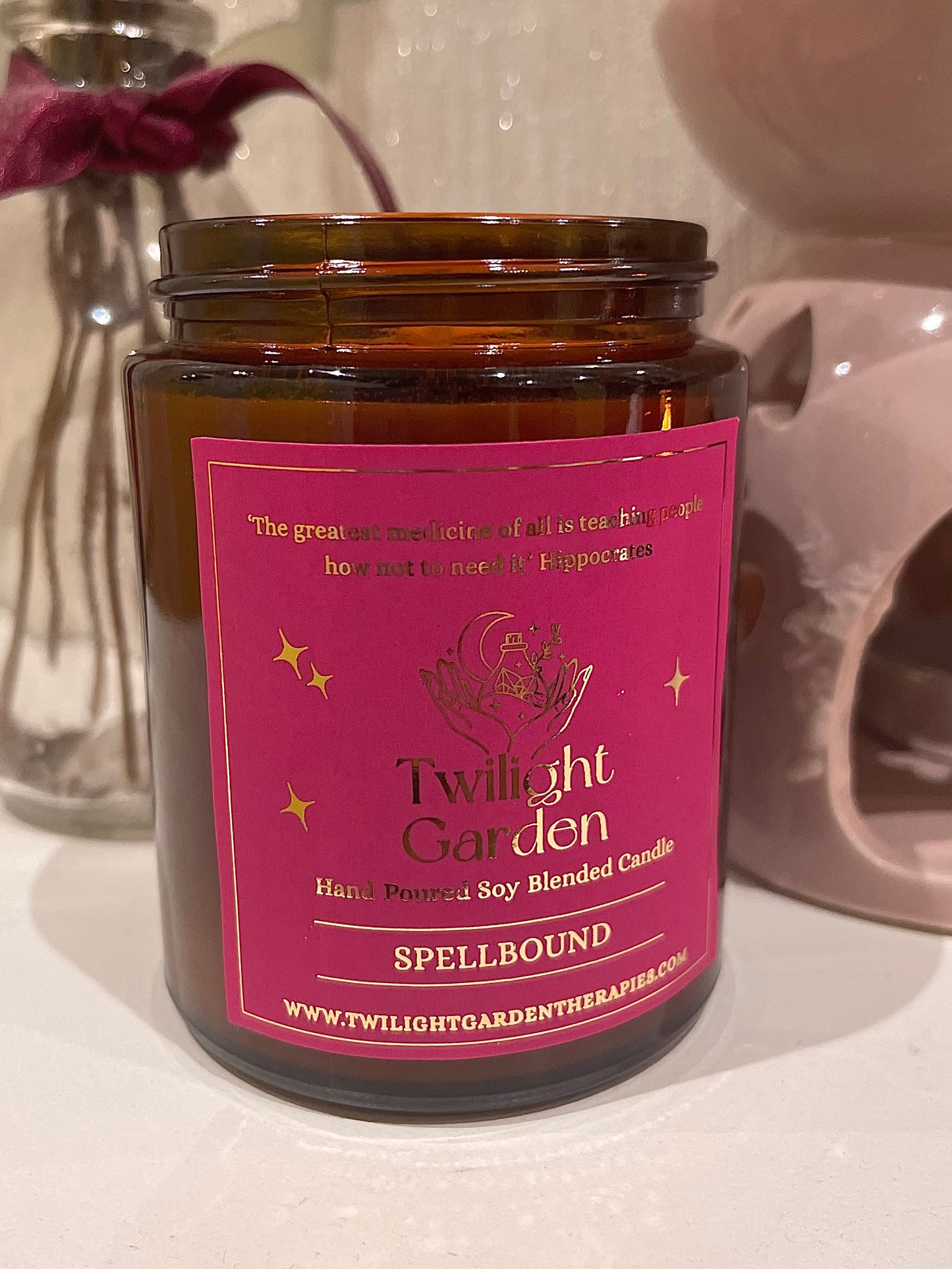 Hippocrates Collection 💫 ‘ Spellbound ‘ Scented Soy Blend Candle