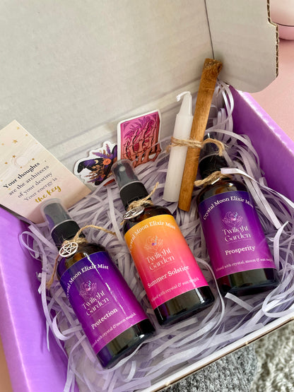 Crystal Energy & Aromatherapy Aura Mist Gift Set