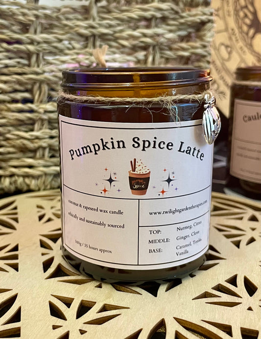 Pre-Order! Artisan Apothecary Jar Candle ‘Pumpkin Spice Latte’