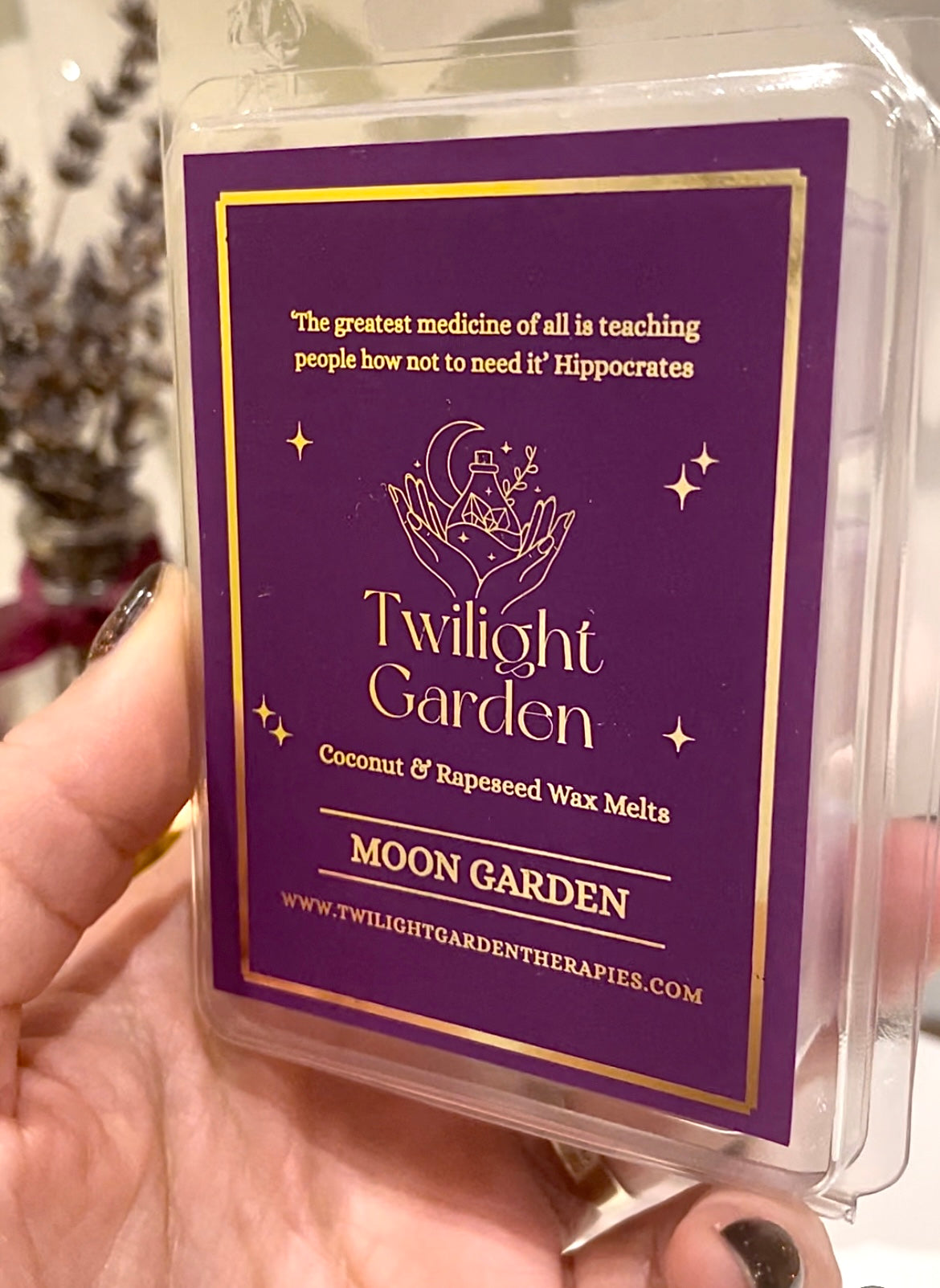Hippocrates Collection 💫 ‘ Moon Garden ‘ Coconut & Rapeseed Wax Melts