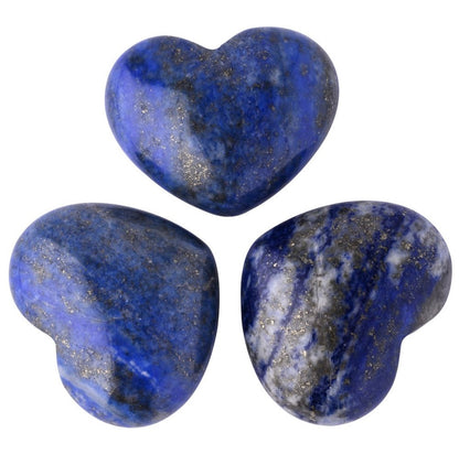 Lapis Lazuli Mini Heart Carving 25mm x 30mm