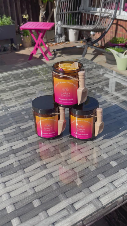 Sale! 🍋🍰🍋🍰 Crystal Energy Infused Bath Salts ‘Summer Solstice’