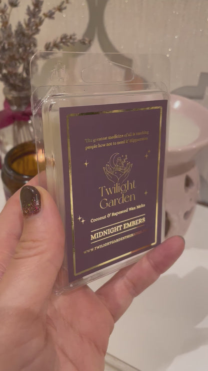 Hippocrates Collection 💫 ‘ Midnight Embers ‘ Coconut & Rapeseed Wax Melts